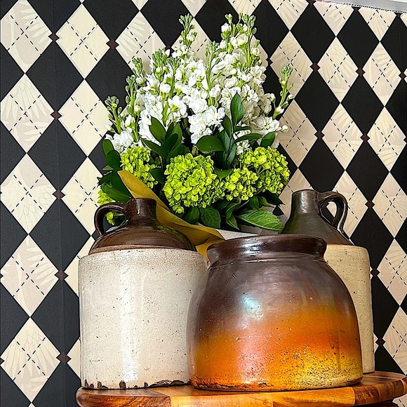 Antique Stoneware Jug | Rustic Primitive Crock | Early American Pottery - Picture 14 of 14